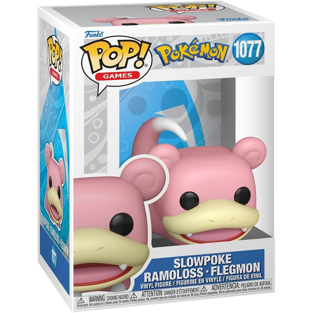 FUNKO POP POKEMON - VINYL FIGURE 1077 SLOWPOKE 9CM
