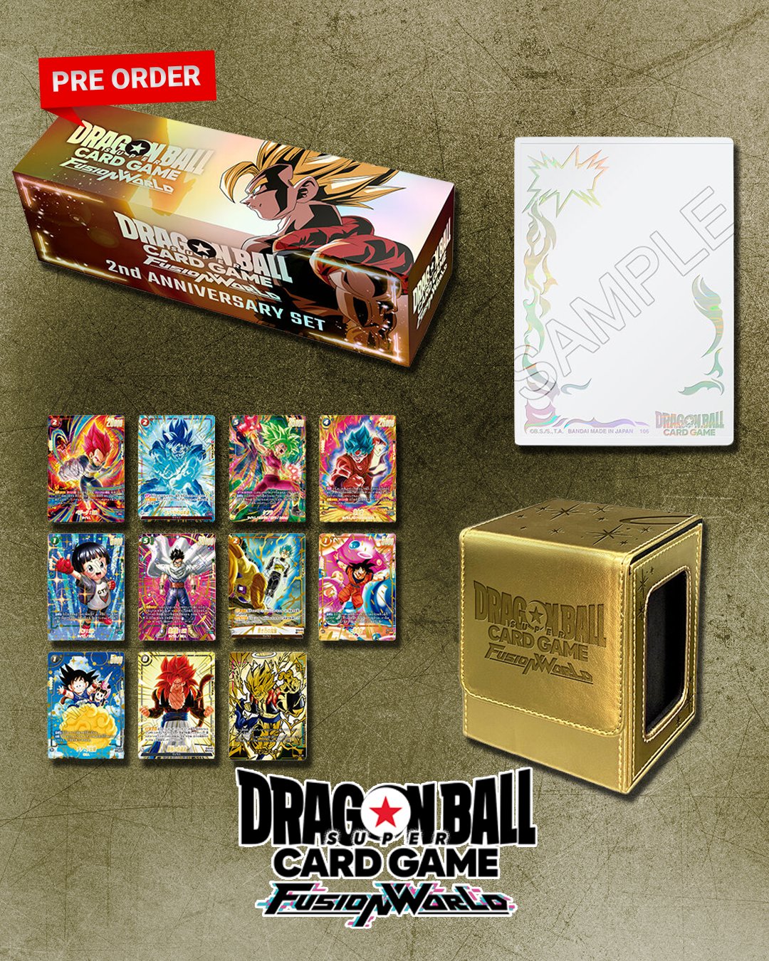 PREORDER-Dragon Ball Super Card Game Fusion World - 2nd Anniversary Set USCITA GIUGNO