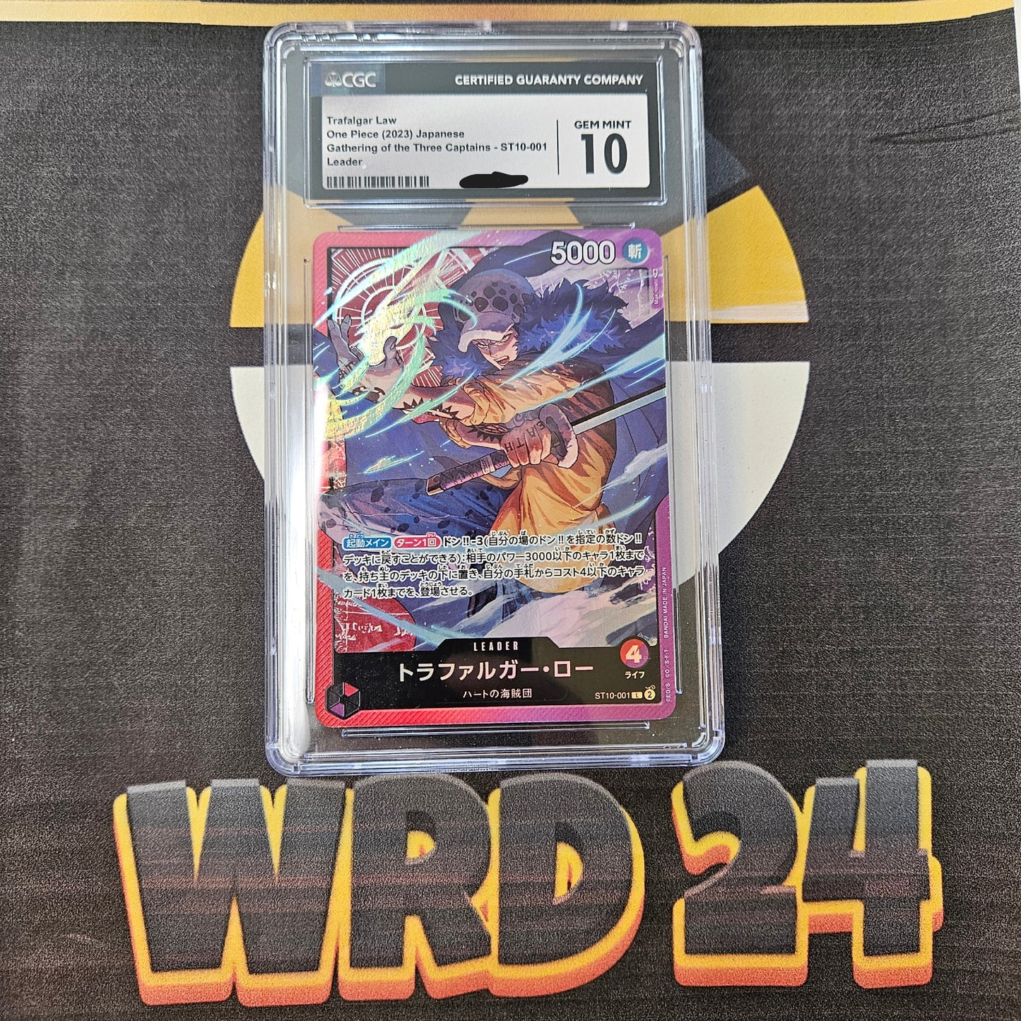 Trafalgar Law (ST10-001) ENG CGC GRADING 10
