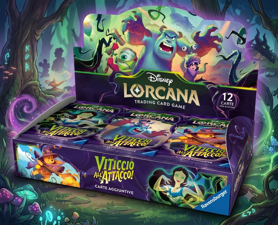 LORCANA - BOX 24 BUSTE - VITICCIO ALL'ATTACCO - ITA