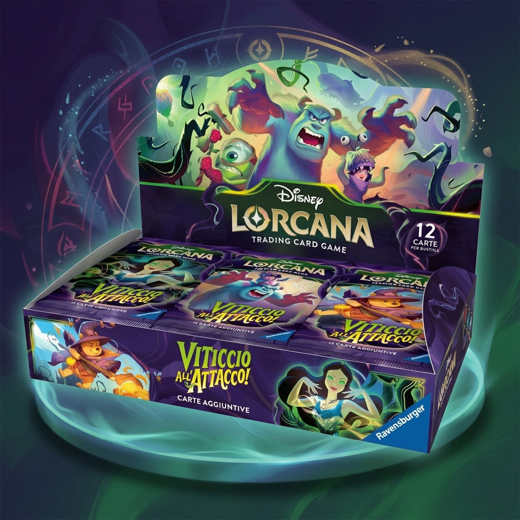 LORCANA - BOX 24 BUSTE S13 - Viticcio all'attacco Booster Pack Display ITA