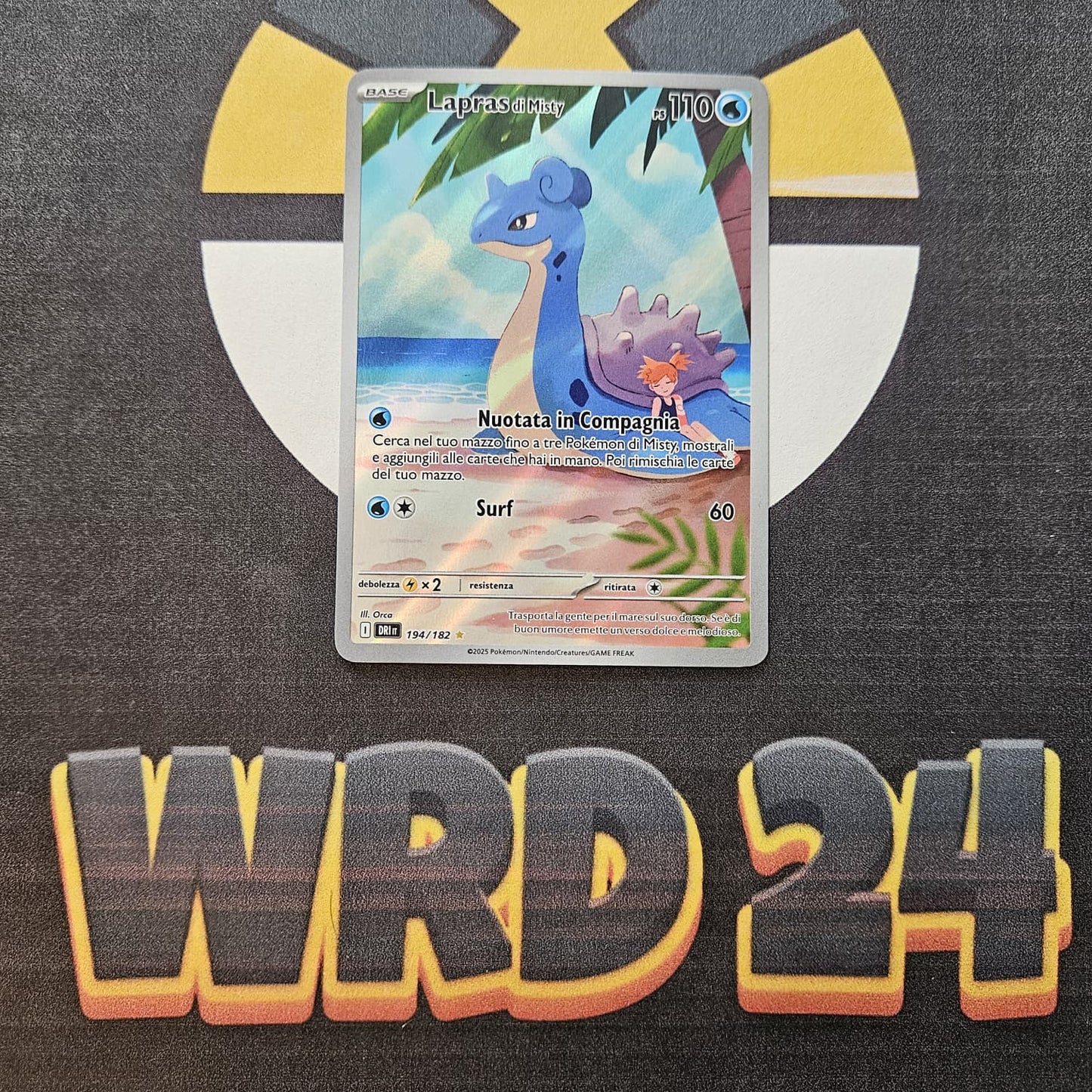 Lapras di Misty (DRI 194) ITA NEAR MINT