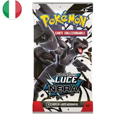 POKEMON Bustina Scarlatto e Violetto Luce Nera 10 carte ITA