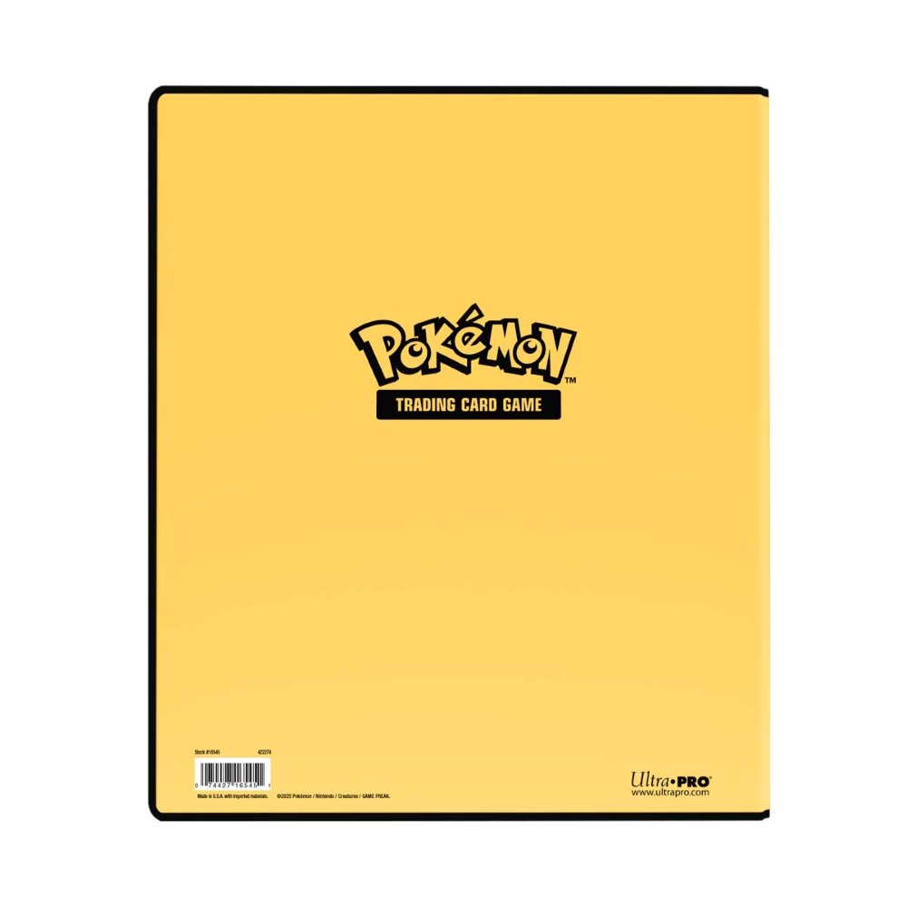 ULTRA-PRO 16543 - ALBUM 4 TASCHE PORTFOLIO - POKEMON - PIKACHU