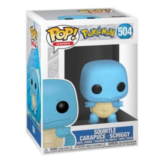 FUNKO POP POKEMON - VINYL FIGURE 504 SQUIRTLE 9CM