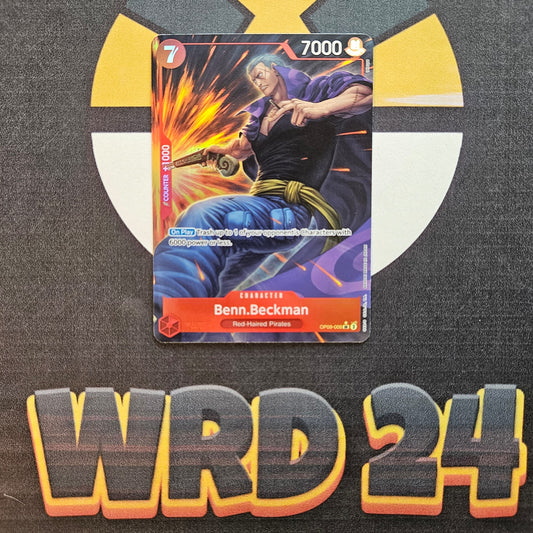 Benn.Beckman (OP09-009) (V.2) ENG NEAR MINT