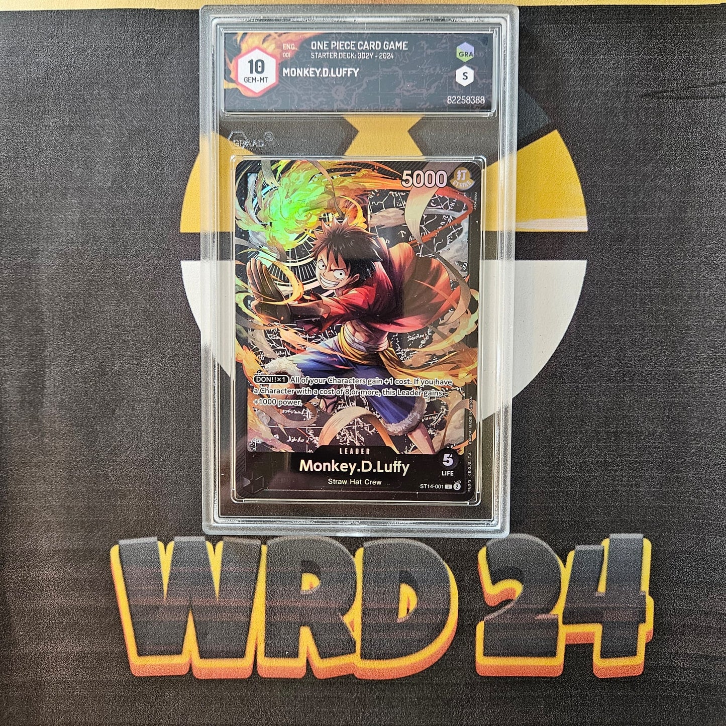 Monkey.D.Luffy (ST14-001) ENG GRAAD 10