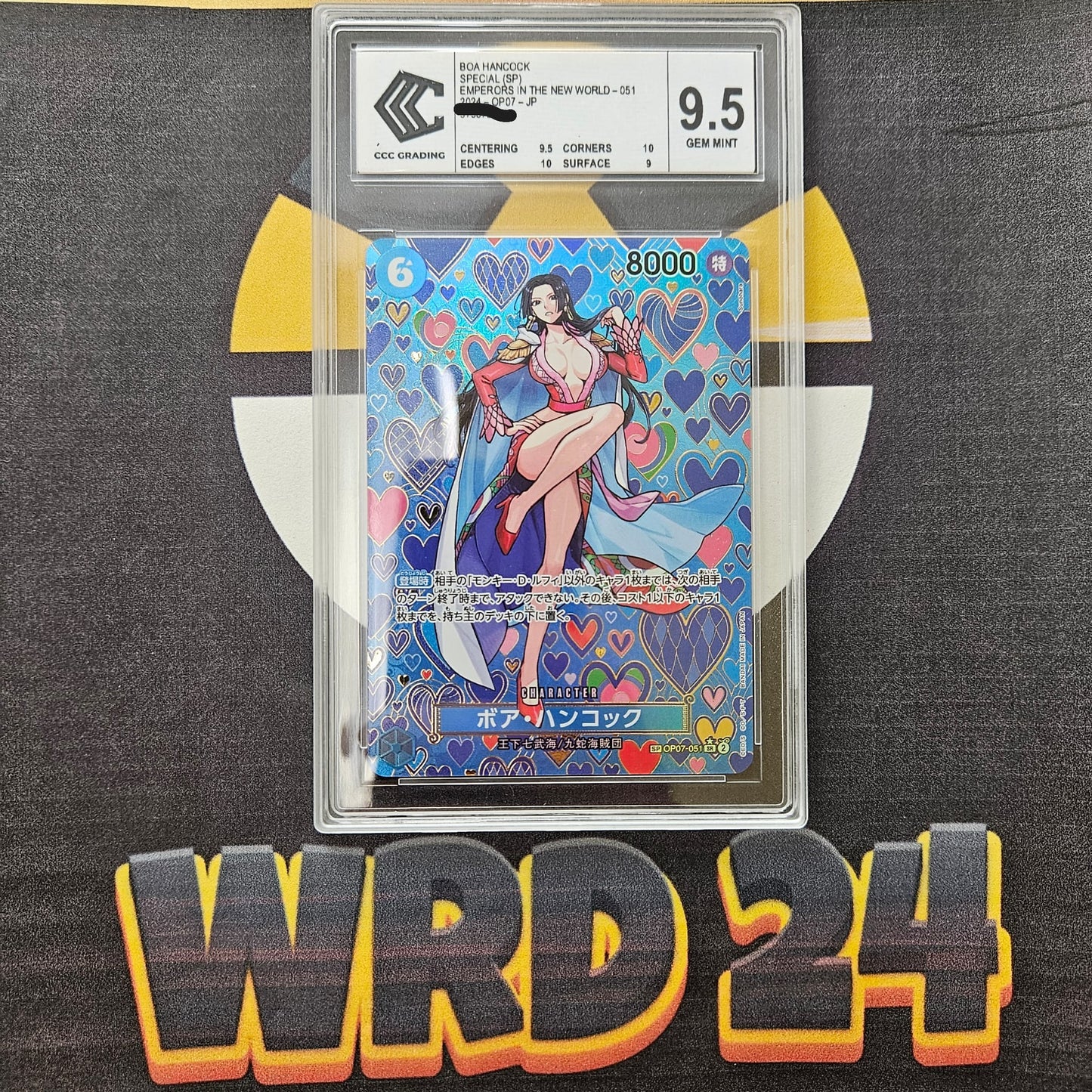 Boa Hancock (OP07-051) JAP CCC GRADING 9.5