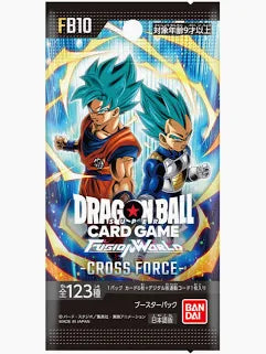 Dragon Ball Super Card Game Fusion World Cross Force – FB10 Bustina (JP)