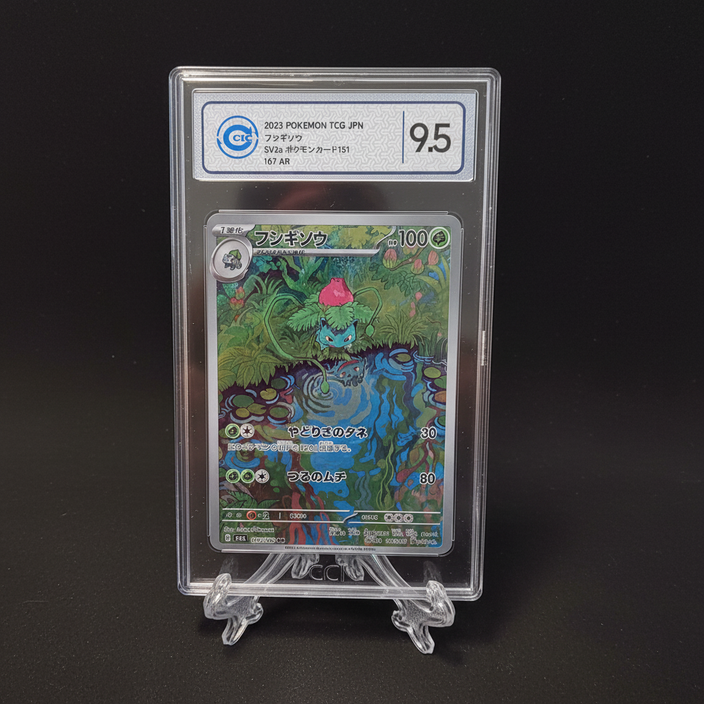 POKEMON Ivysaur (sv2a 167) CIC 9.5