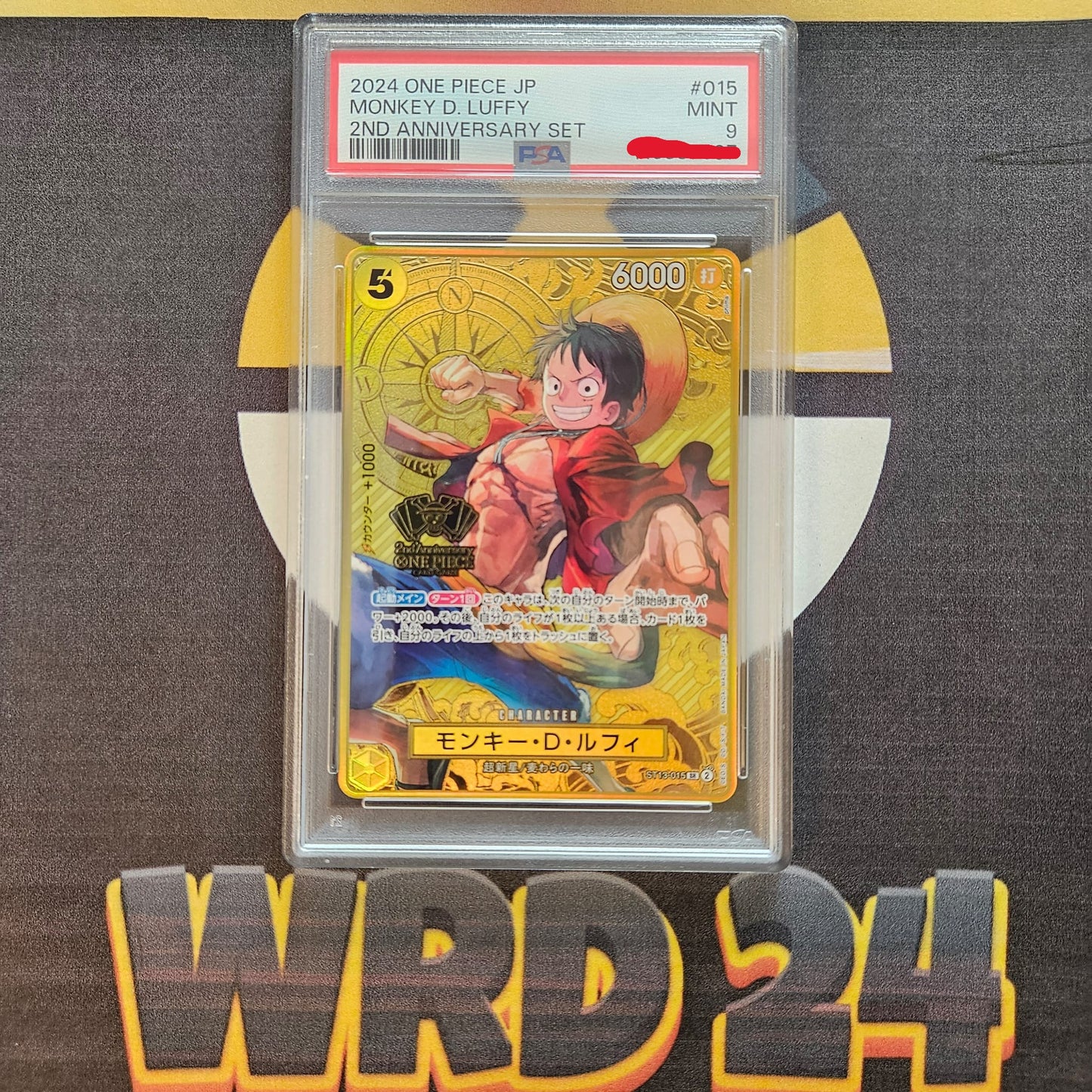 Monkey.D.Luffy (ST13-015) JAP PSA 9