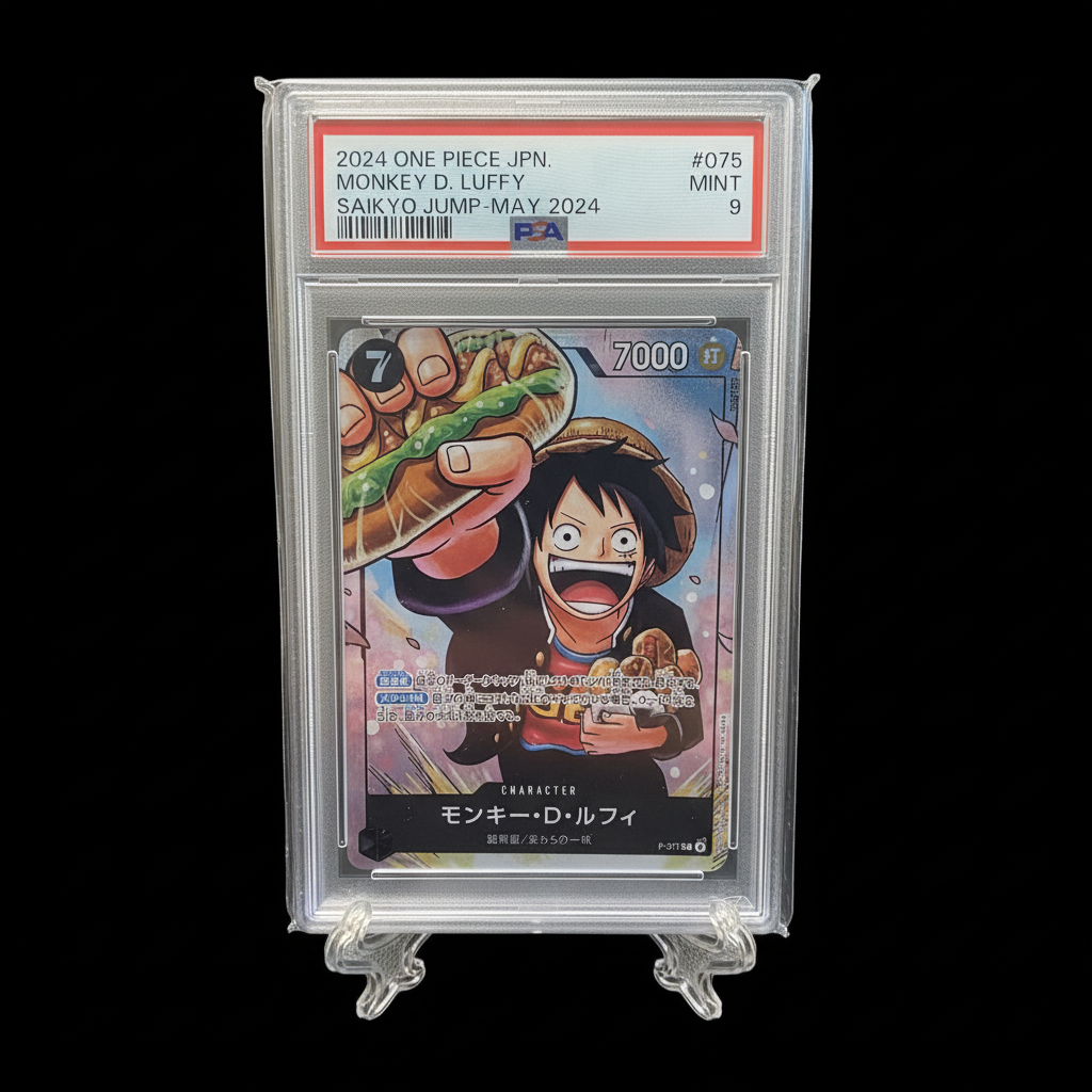ONE PIECE MONKEY.D.LUFFY SAKYO JUMP PSA 9