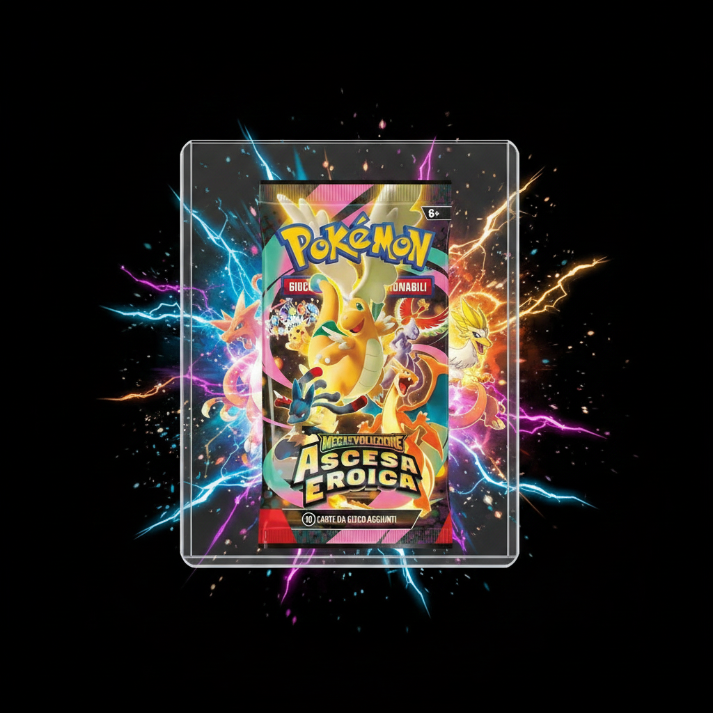 Megaevoluzione Ascesa Eroica Busta 10 Carte (IT)