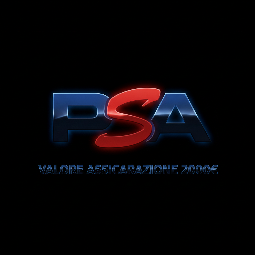 ASSICURAZIONE CARTE PSA VAOLRE ASSICURAZIONE 2000€