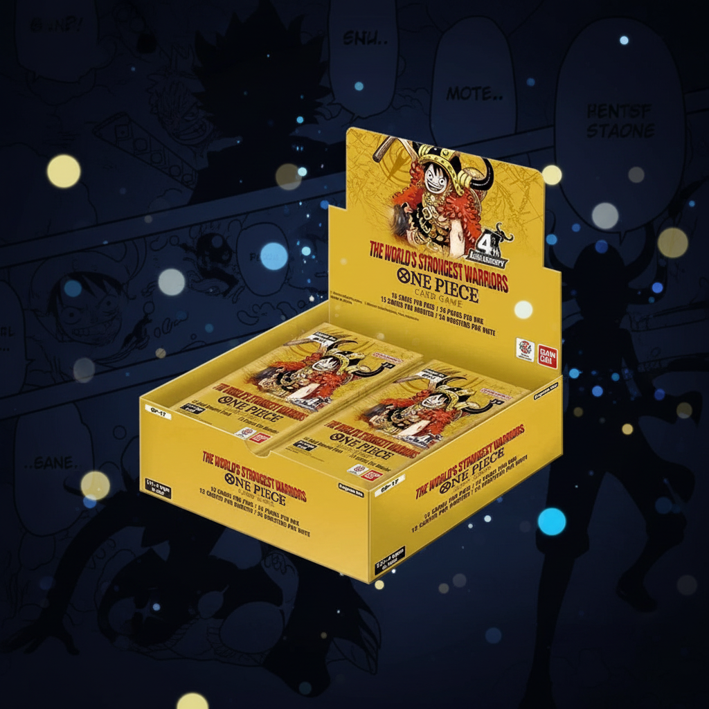OP17 The World’s Strongest Warriors Booster Box One Piece Card Game - English OP17 The World’s Strongest Warriors Box da 24 Buste One Piece Card Game - English