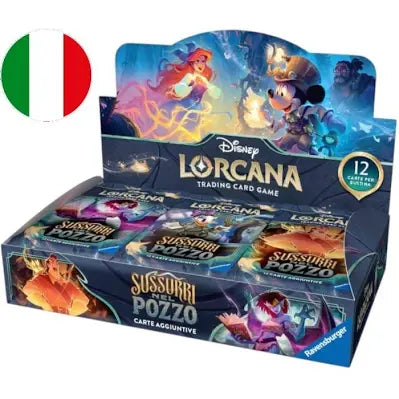 LORCANA - BOX 24 BUSTE S10 - SUSSURRI NEL POZZO Booster Pack Display ITA