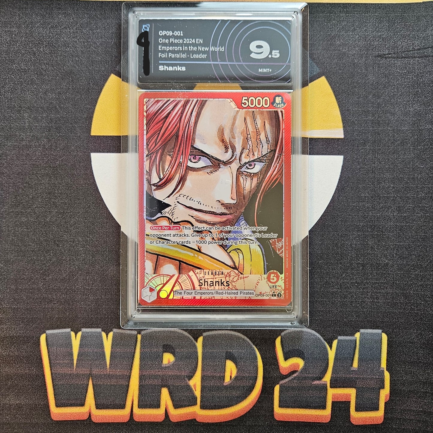 Shanks (OP09-001)  AI GRADING 9.5