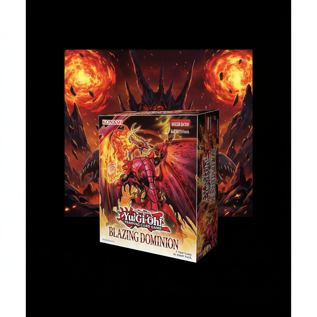 PREORDINE-Blazing Dominions Box (24 buste) YU-GI-OH! – ITA 07-05-2026
