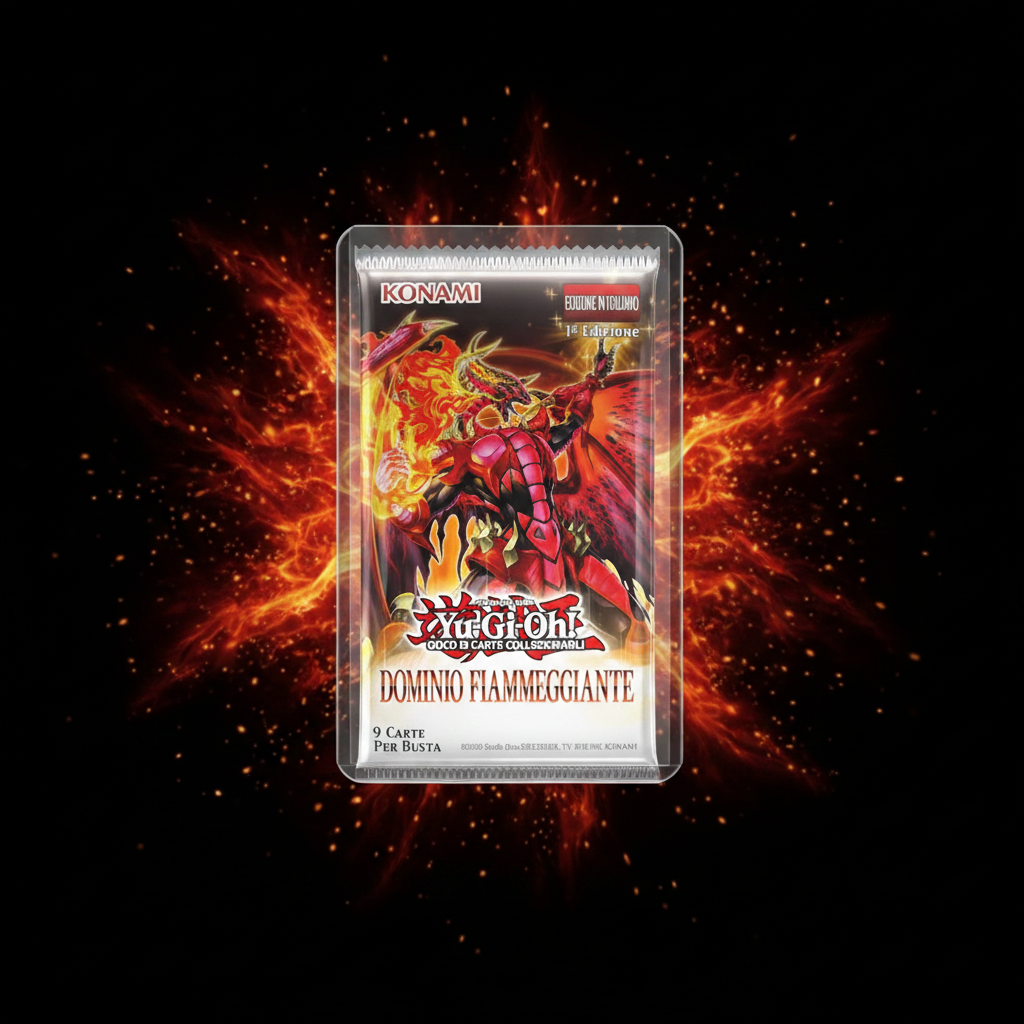 Yu-Gi-Oh! – Dominio Fiammeggiante Bustina SINGOLA (ITA)