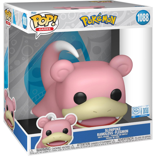 FUNKO POP JUMBO POKEMON - VINYL FIGURE 1088 SLOWPOKE 25CM
