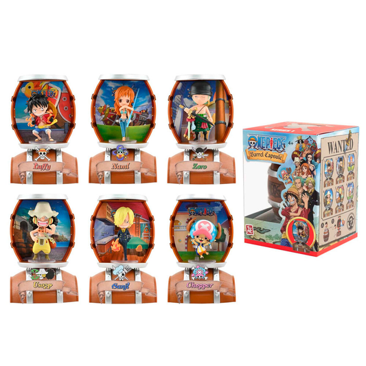 One Piece Barrel Capsule Blind Box - Personaggio Casuale