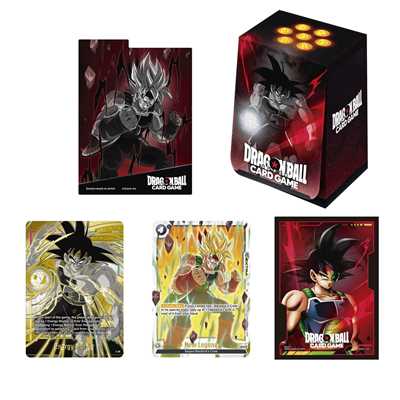 DBS Fusion World Official Card Case and Card Sleeves Set 01 Bardock ENG