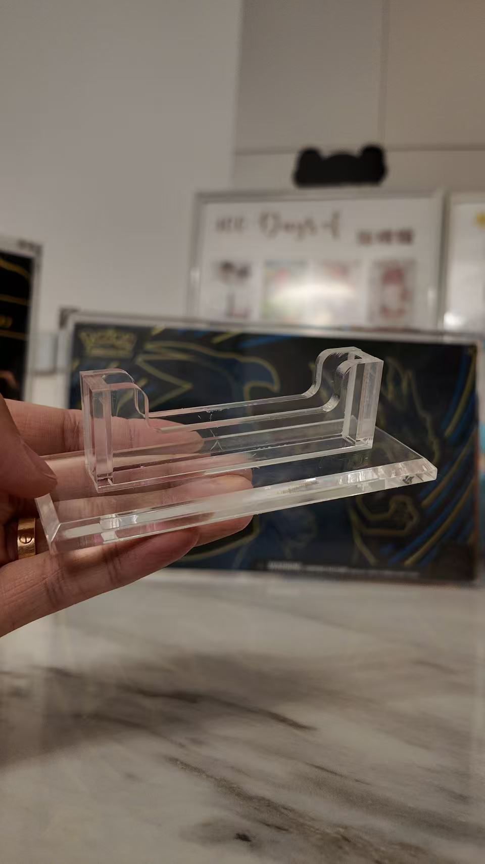 TECA CARTE GRADATE ACRILICA CHIUSURA A CALAMITA