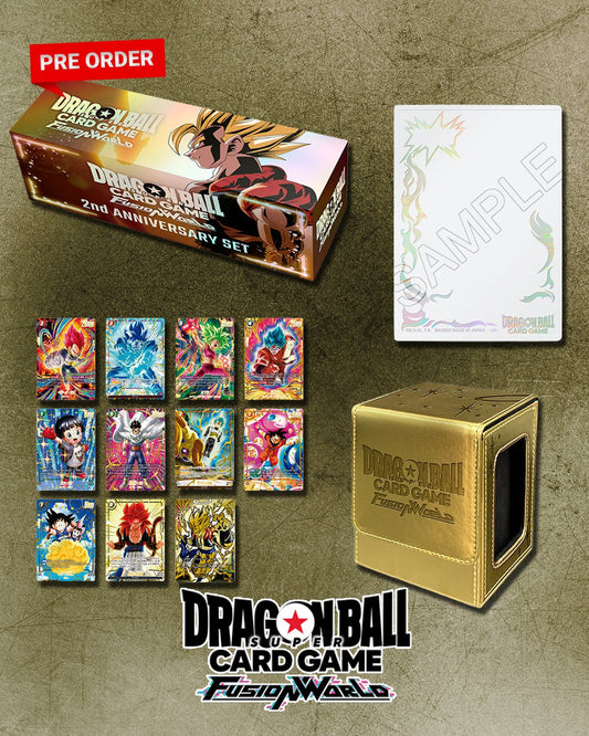 PREORDER-Dragon Ball Super Card Game Fusion World - 2nd Anniversary Set  USCITA GIUGNO