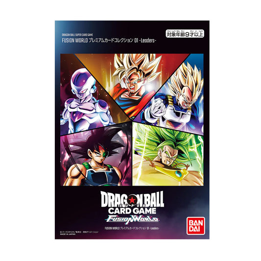 Dragon Ball Super Gioco di Carte Fusion World Premium Card Collection 01 Leaders JPN