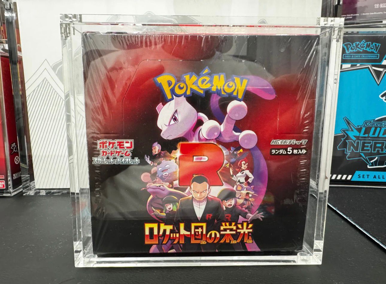 TECA BOX POKEMON JAP 30 BUSTE ACRILICA