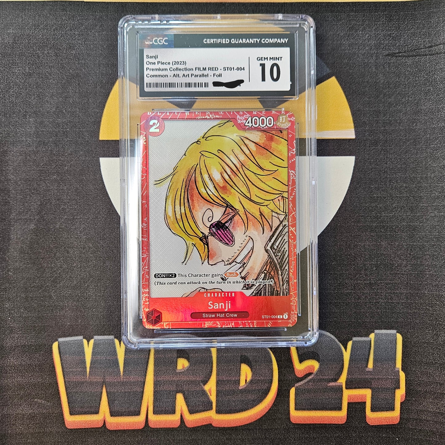 Sanji (ST01-004) ENG CGC GRADING 10