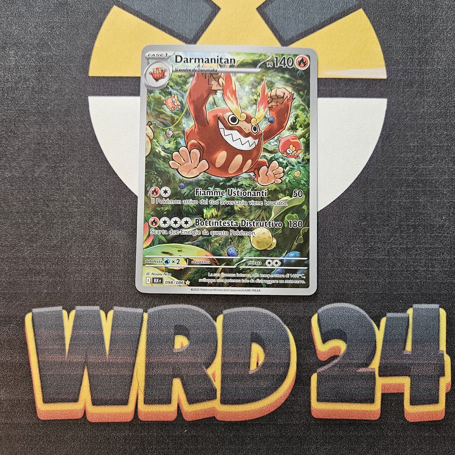 Darmanitan (BLK 098) ITA NEAR MINT