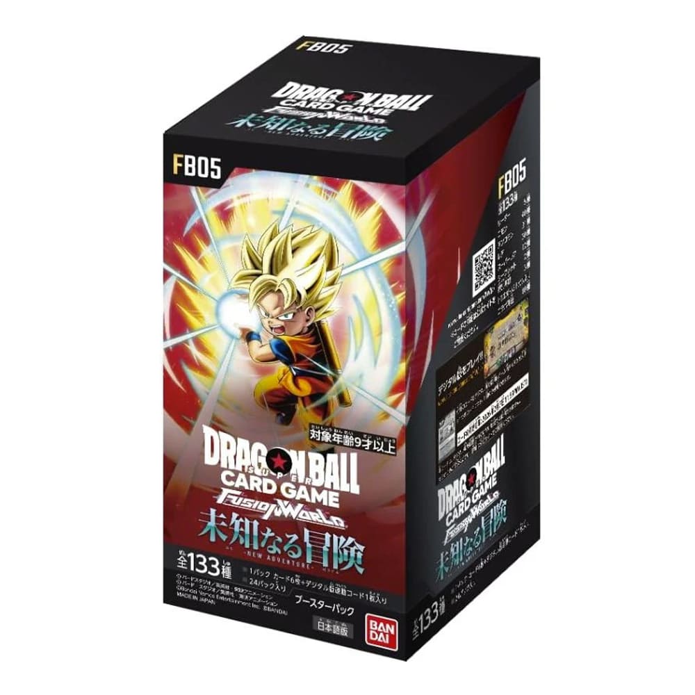 Dragon Ball FB05 Fusion World New Adventure Booster JAP