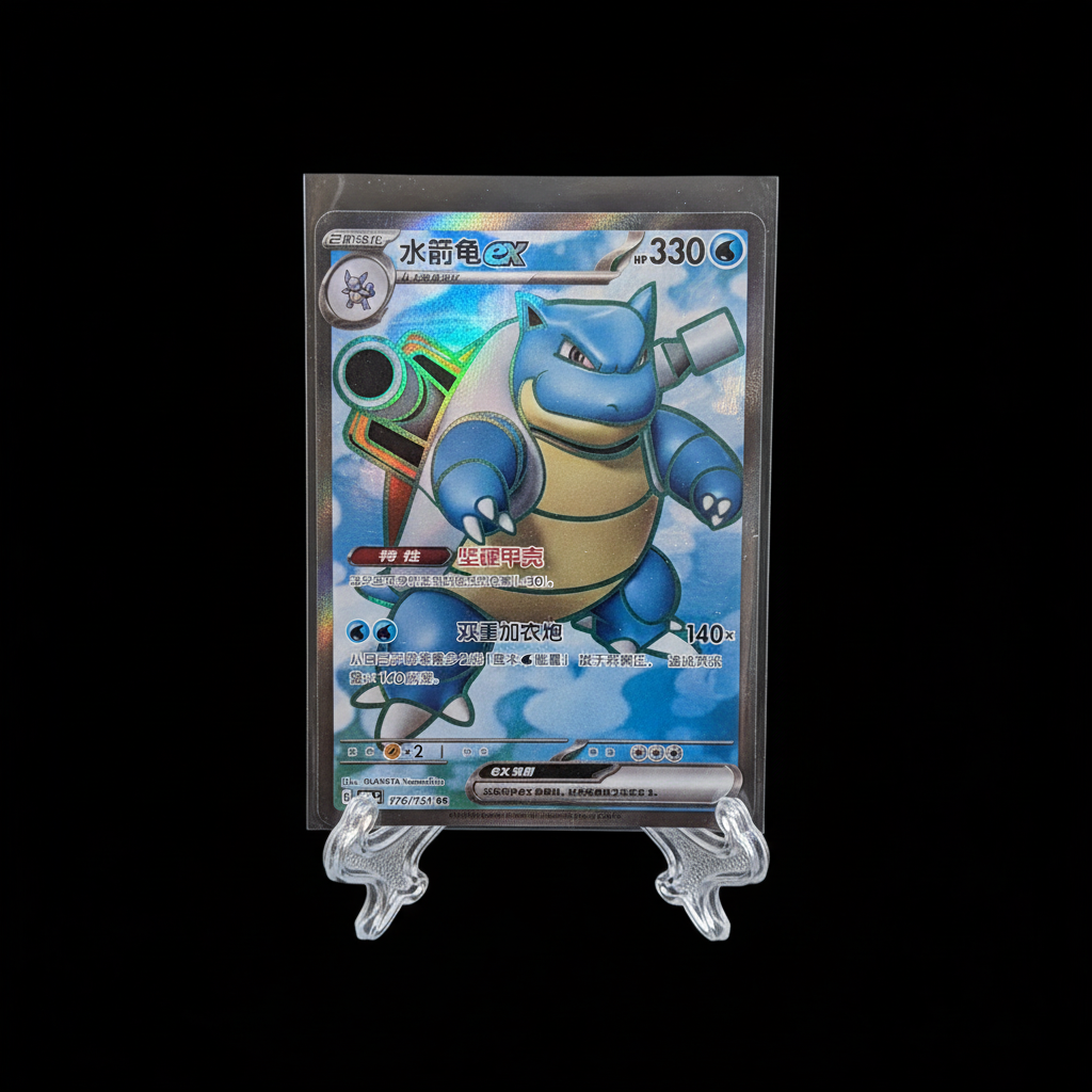 POKEMON  Blastoise ex (151C 176) CHN