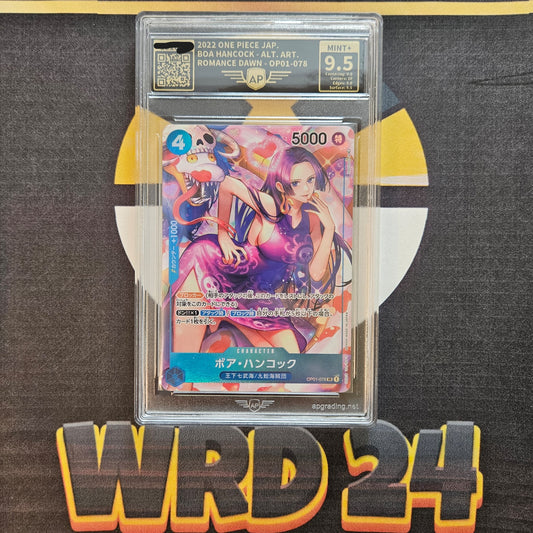 Boa Hancock (OP01-078) AP GRADING 9.5