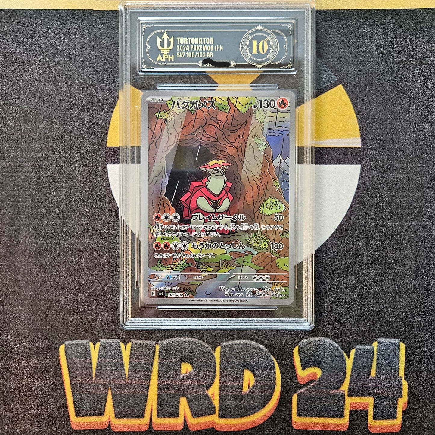 Turtonator (sv7 105) JAP APH GRADING 10