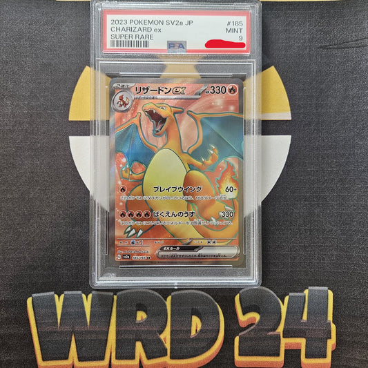 Charizard ex (sv2a 185) JAP PSA 9