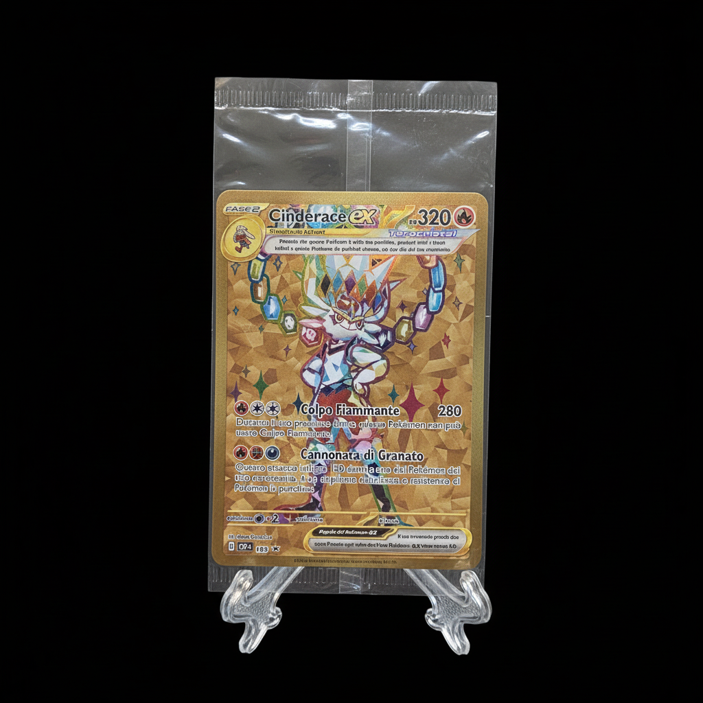 POKEMON Cinderace ex (SVP 163) ITA SEALED
