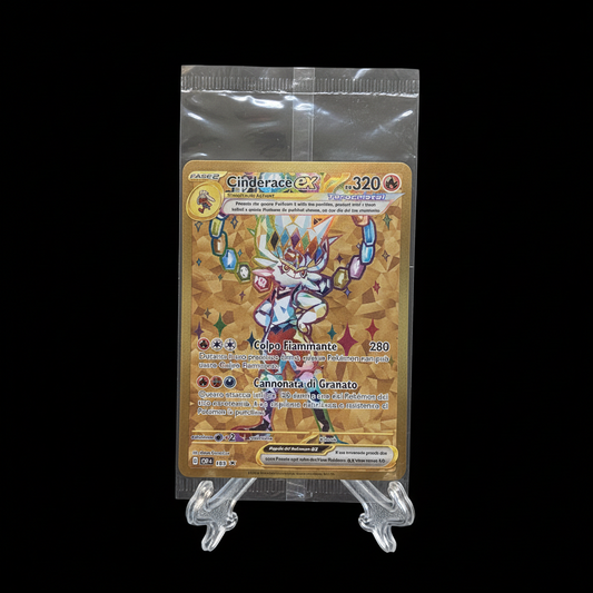 POKEMON Cinderace ex (SVP 163) ITA SEALED
