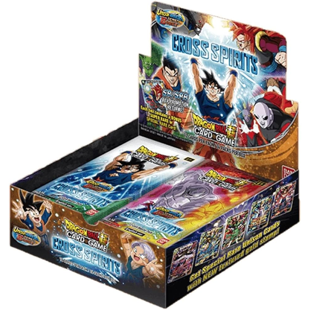 DRAGON BALL CARD GAME BOX B14 Cross Spirits (Box 24 Buste) ENG