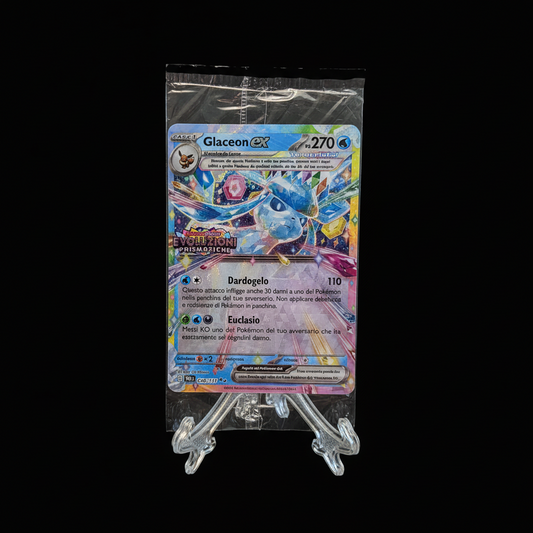 POKEMON Glaceon ex (xPRE 026) ITA STAMPED SEALED