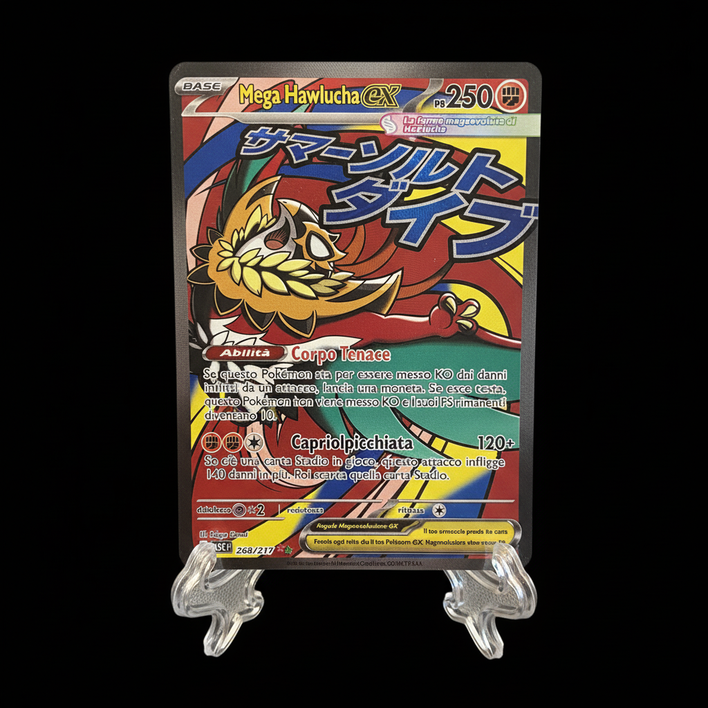 POKEMON Mega Hawlucha ex (ASC 268) ITA