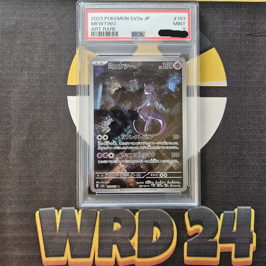 Mewtwo (sv2a 183) JAP PSA 9