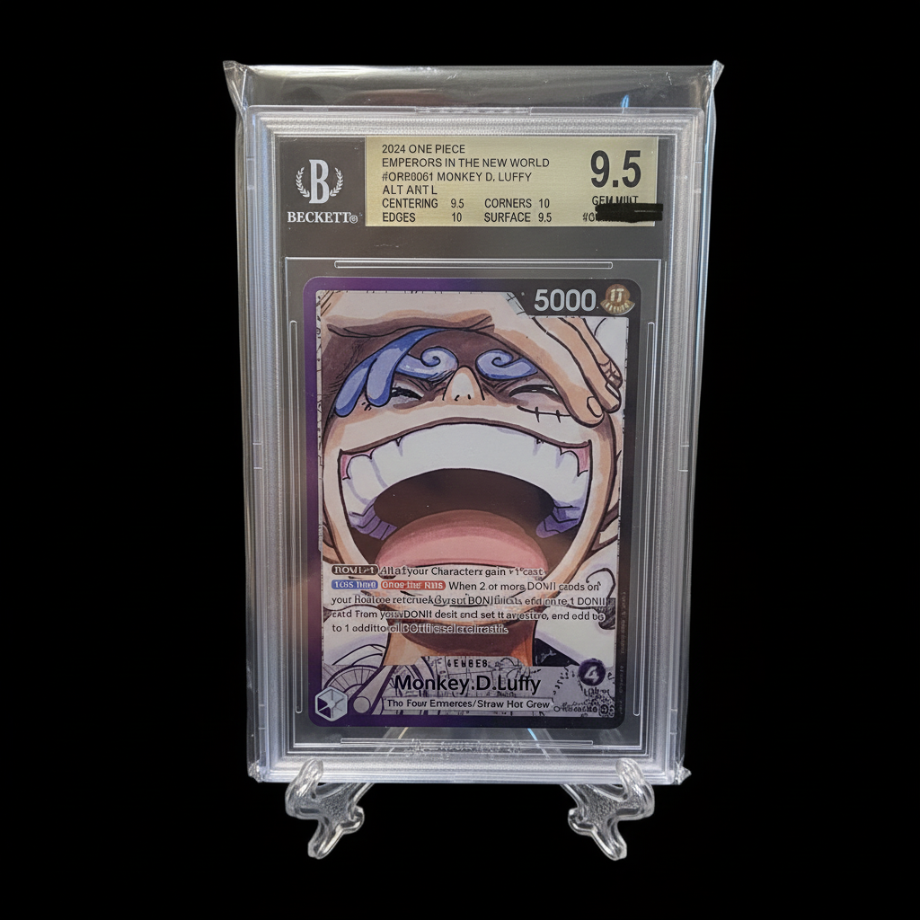 ONE PIECE Monkey.D.Luffy (OP09-061) ENG BGS 9.5