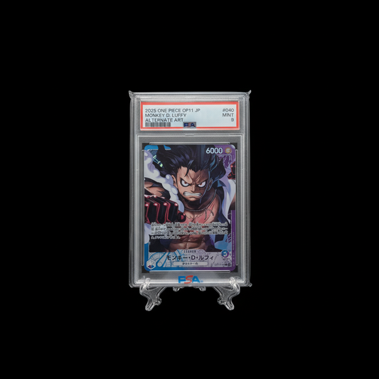 ONE PIECE Monkey.D.Luffy (OP11-040) JAP PSA 9