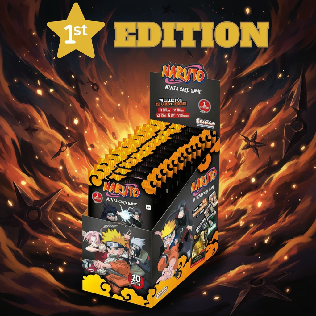 NARUTO MYTHOS TCG - BOX 24 BUSTE - ENG 1 EDIZIONE