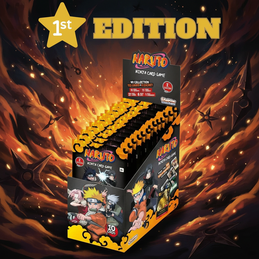 NARUTO MYTHOS TCG - BOX 24 BUSTE - ENG 1 EDIZIONE
