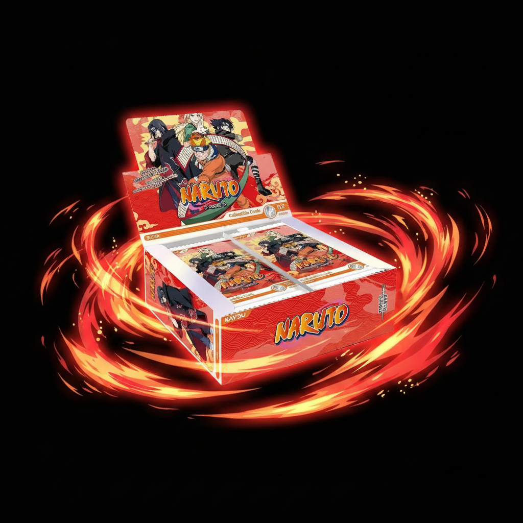 Naruto Kayou Red Booster Box - Anime Theme