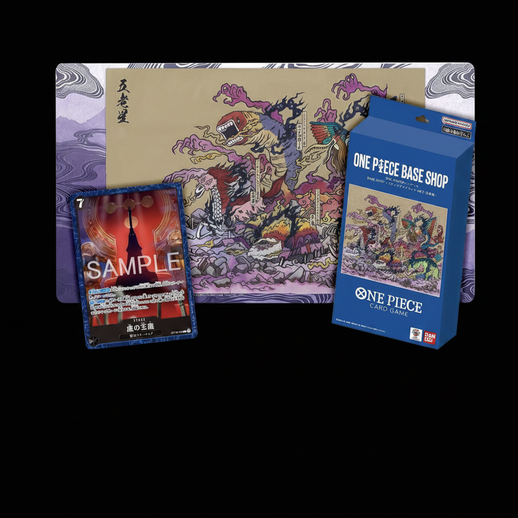 Prevendita ONE PIECE Card Game BASE SHOP Limited Playmat Vol. 2 JAP ARRIVO FINE LUGLIO
