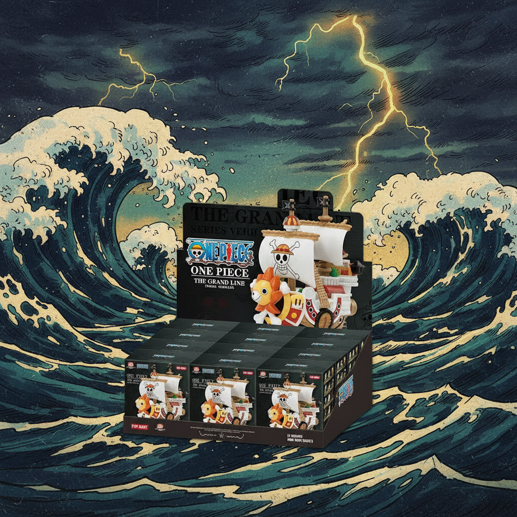 ONE PIECE POPMART ONE PIECE THE GRAND LINE SERIES VEHICLES Blind Box